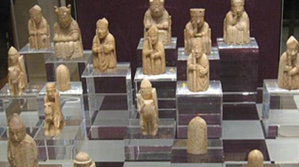 الشطرنج فى المتحف البريطانى