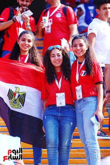 مشجعى منتخب مصر أمام أوغندا (17)