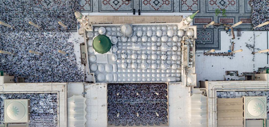 صلاة العيد بالمسجد النبوى (3)