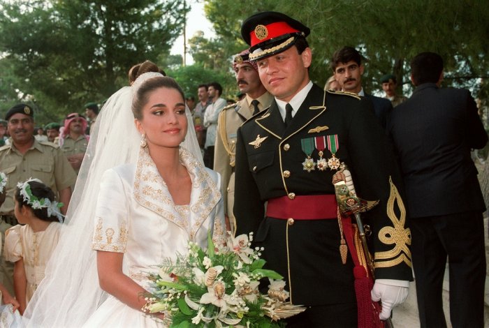 الأمير عبد الله ورانيا ياسين ملك الأردن