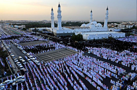 صلاة العيد بالمسجد النبوى (5)