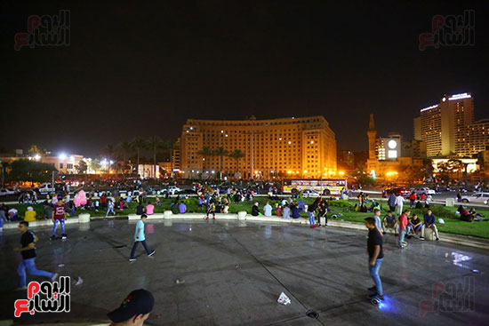 احتفل المصريون بعيد الفطر على كورنيش النيل (43)