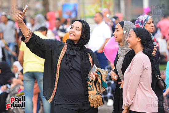 مظاهر إحتفال المصريين بعيد الفطر (5)