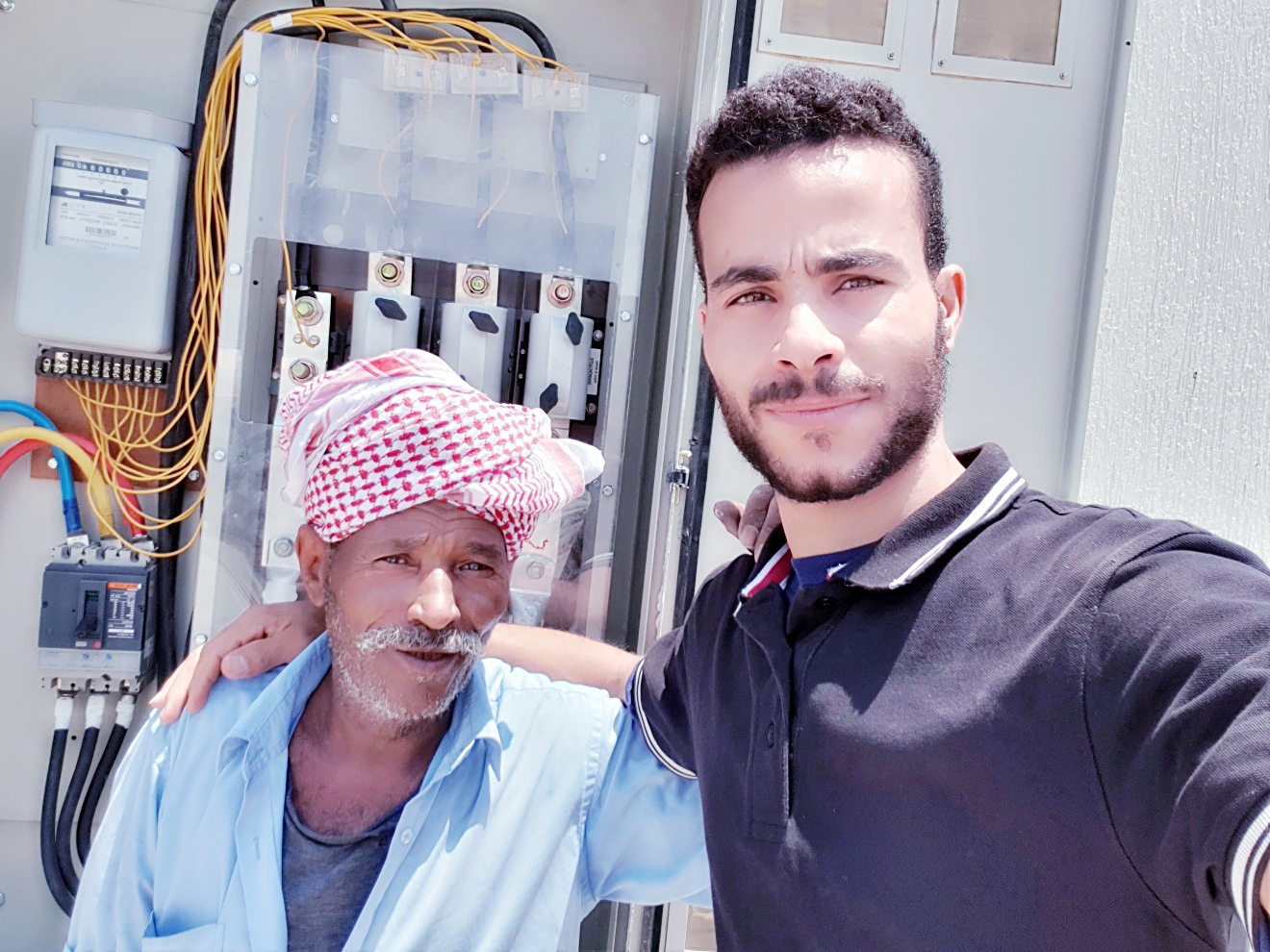 Ibrahim shares his image from Kuwait Ibrahim shares his image from Kuwait