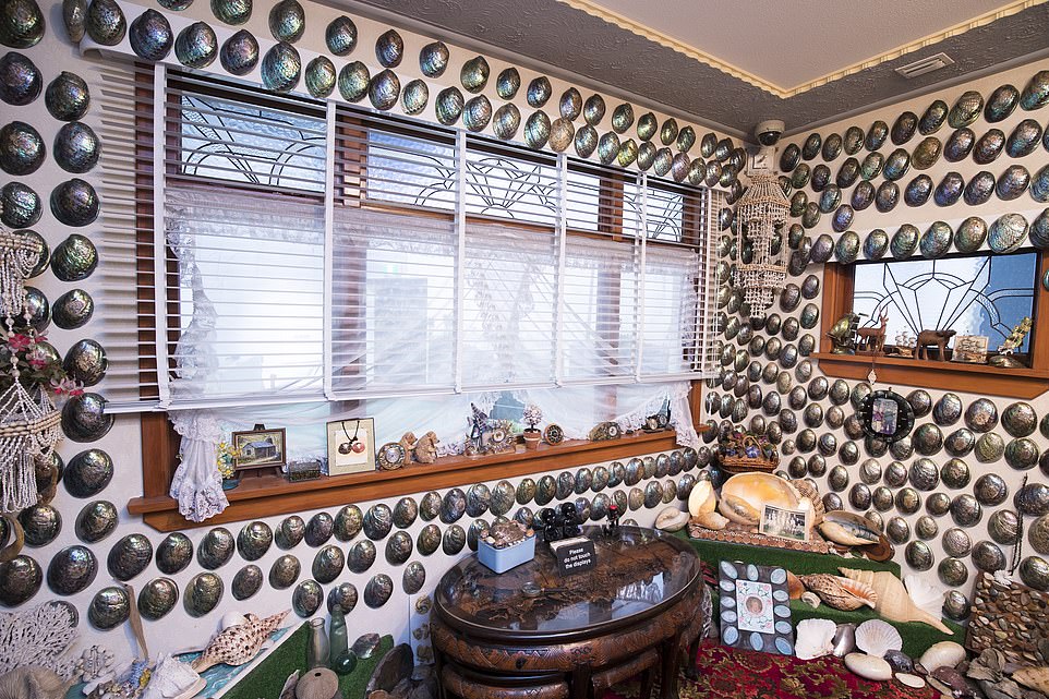 رومانسية رجل تحول منزله إلى متحف الصدف بعد وفاتهم من 22 سنة (3)