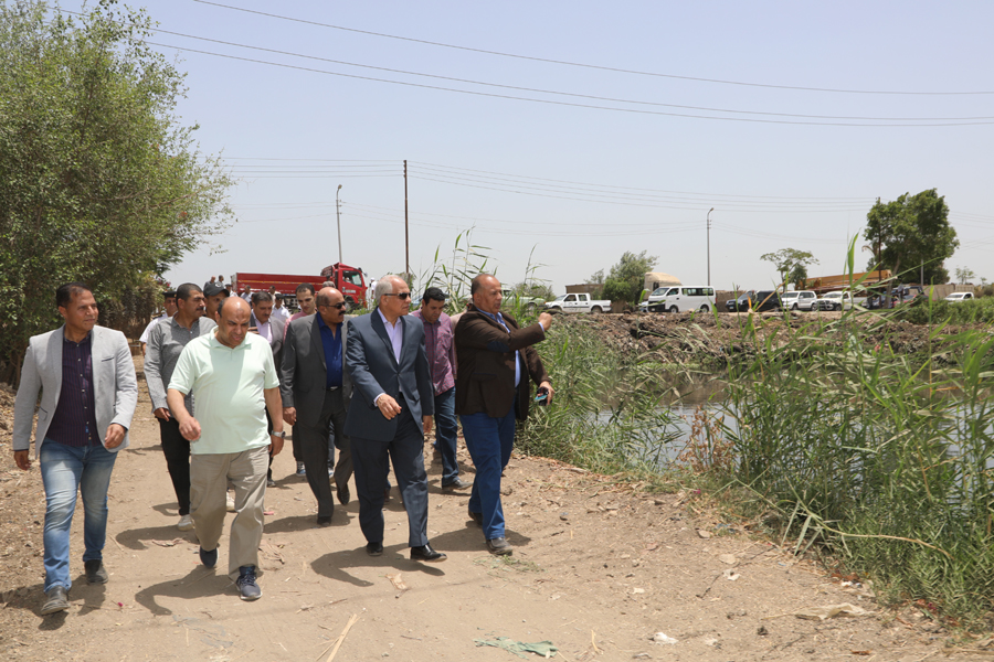محافظ الجيزة يتابع الموقف التنفيذي لتوسعات محطة ابو رواش وسحارة الرهاوى (7)