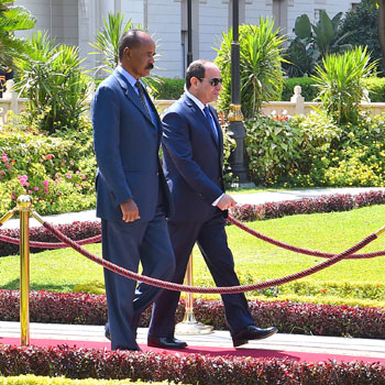 السيسى ورئيس دولة أريتريا (8)