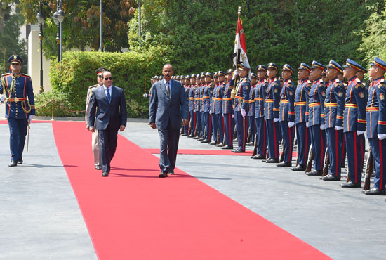 السيسى ورئيس دولة أريتريا (6)