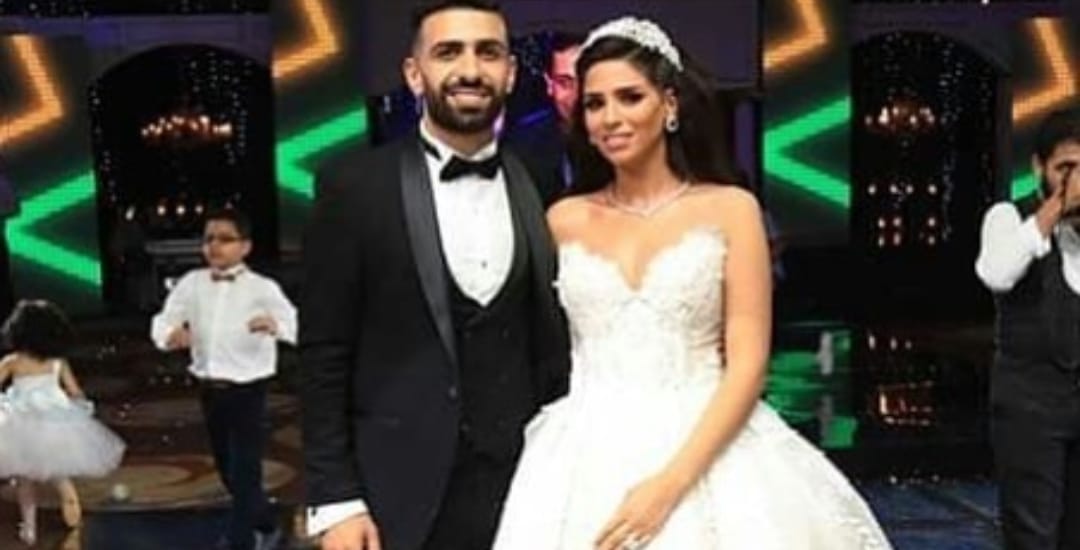 أسامة إبراهيم نجم الإسماعيلى و زوجته
