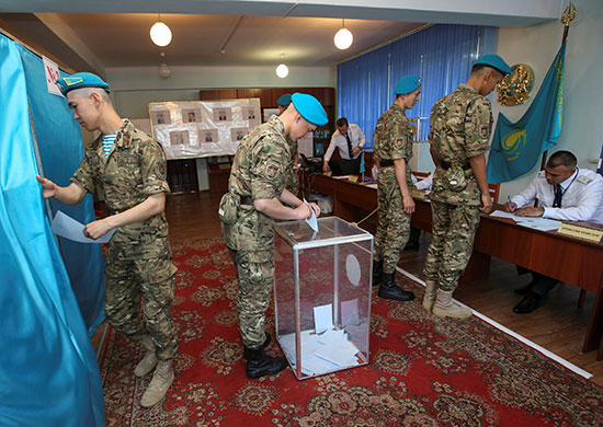 انطلاق الانتخابات الرئاسية فى كازاخستان