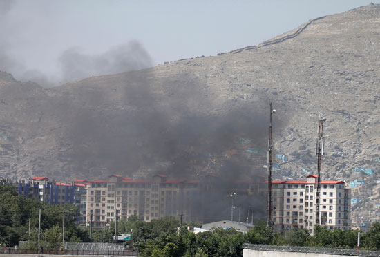 تصاعد-الدخان-بعد-انفجار-كابول