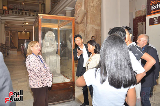 رئيس مدغشقر فى المتحف المصرى بالتحرير (4)