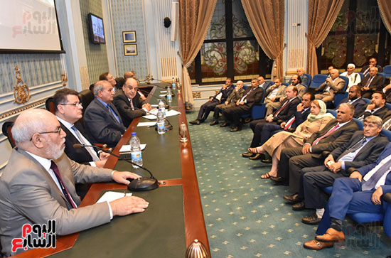 مجلس النواب  والوفد البرلمان الليبيى  (28)