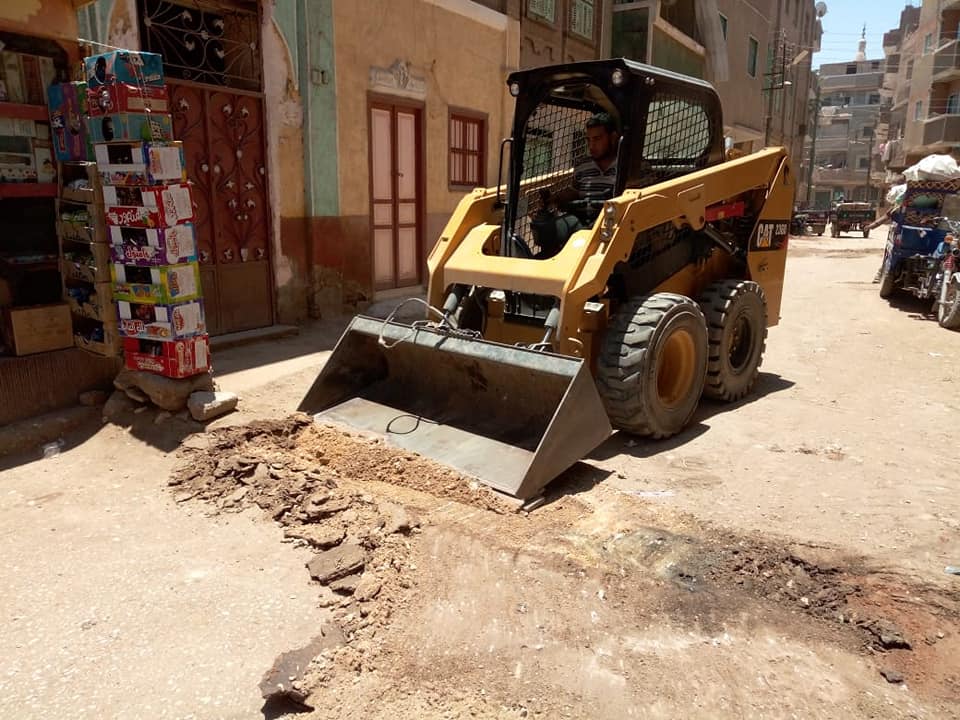 حملات لرفع المخالفات بالمراغة سوهاج (11)