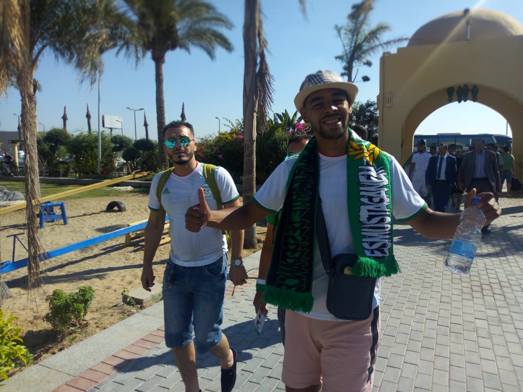 سعادة جماهير الجزائرة