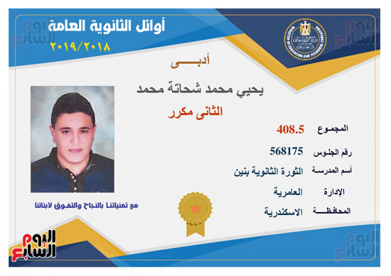 أوائل الثانوية العامة (35)