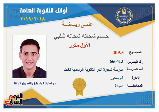 أوائل الثانوية العامة (17) أوائل الثانوية العامة (17)