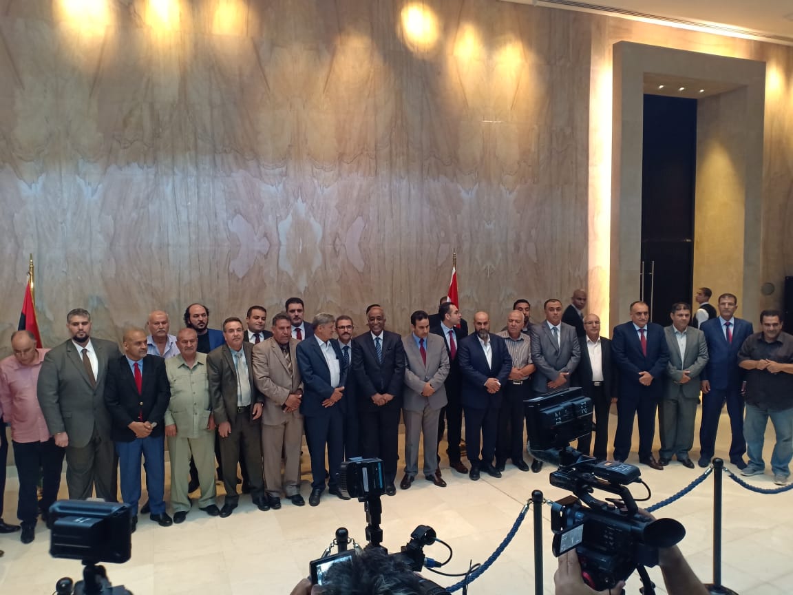 اجتماع اعضاء مجلس النواب الليبي في القاهرة بحضور اللجنة الوطنية المعنية بليبيا10