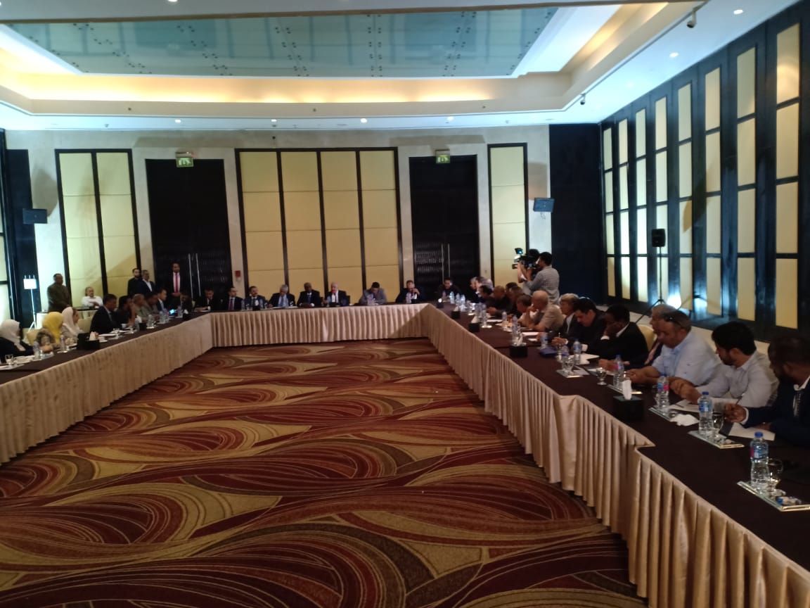 اجتماع اعضاء مجلس النواب الليبي في القاهرة بحضور اللجنة الوطنية المعنية بليبيا4