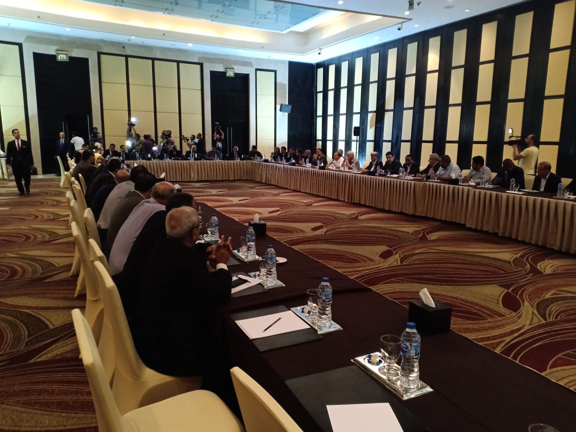 اجتماع اعضاء مجلس النواب الليبي في القاهرة بحضور اللجنة الوطنية المعنية بليبيا7