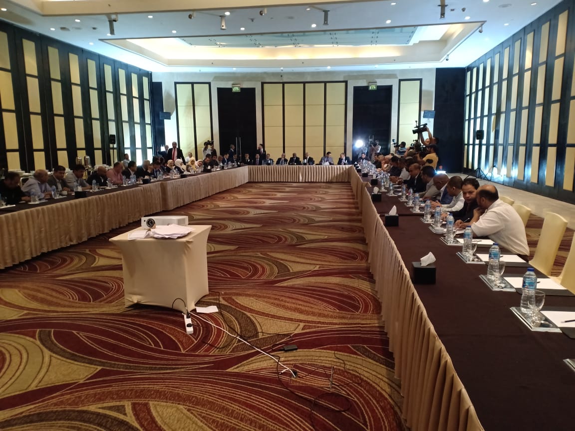 اجتماع اعضاء مجلس النواب الليبي في القاهرة بحضور اللجنة الوطنية المعنية بليبيا6