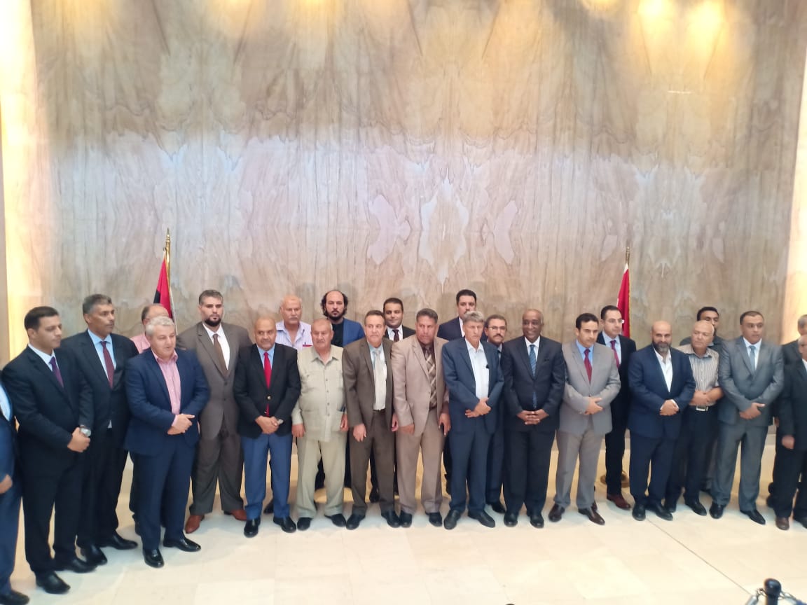 اجتماع اعضاء مجلس النواب الليبي في القاهرة بحضور اللجنة الوطنية المعنية بليبيا11