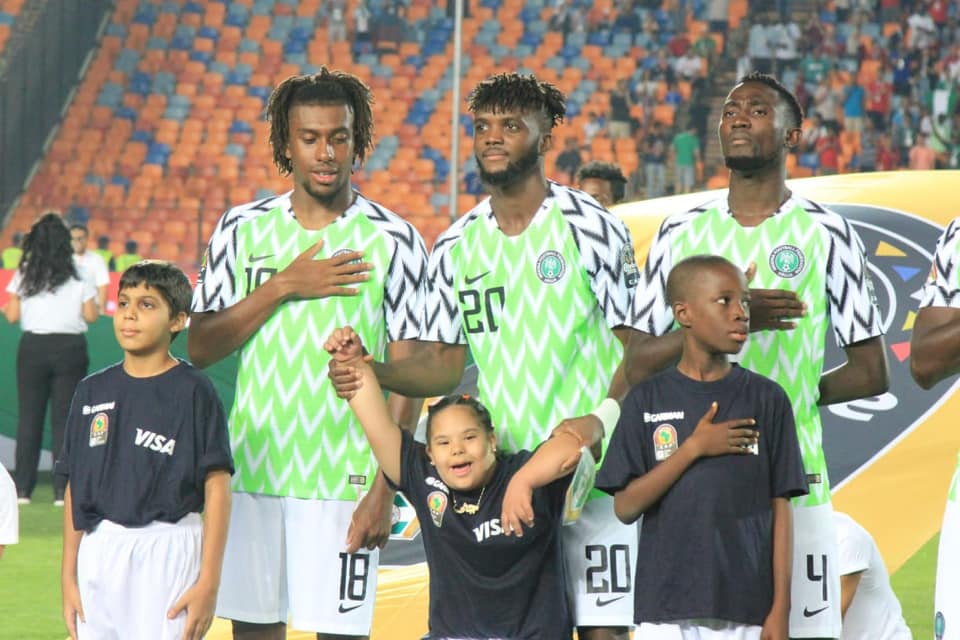 ذوي الهمم من مباراة نيجيريا