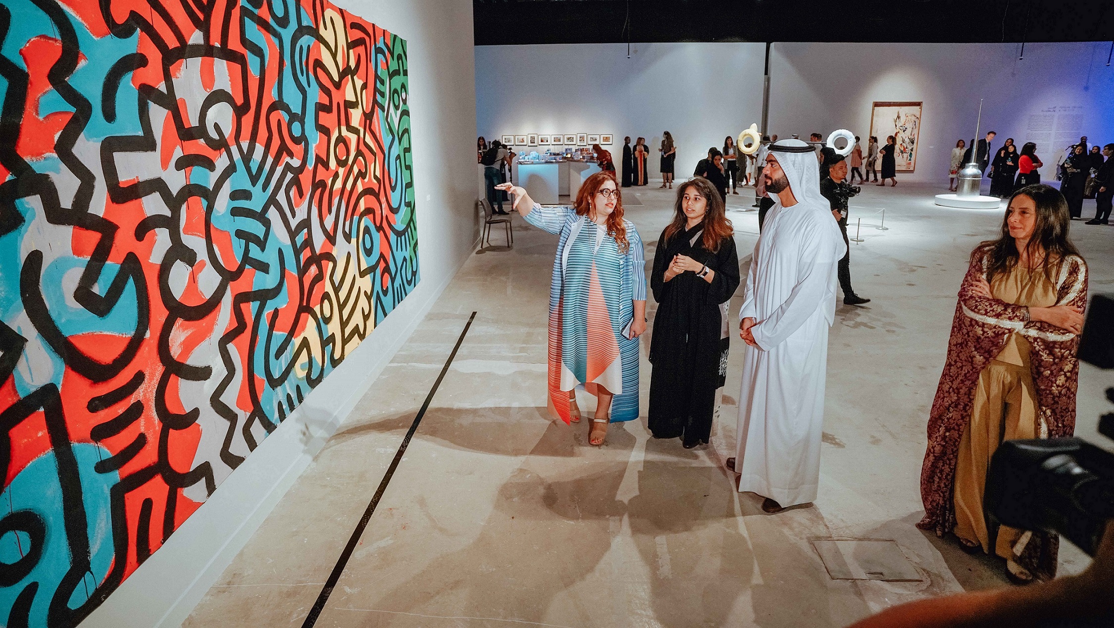 افتتاح معرض الفن والمدينة في منارة السعديات 2