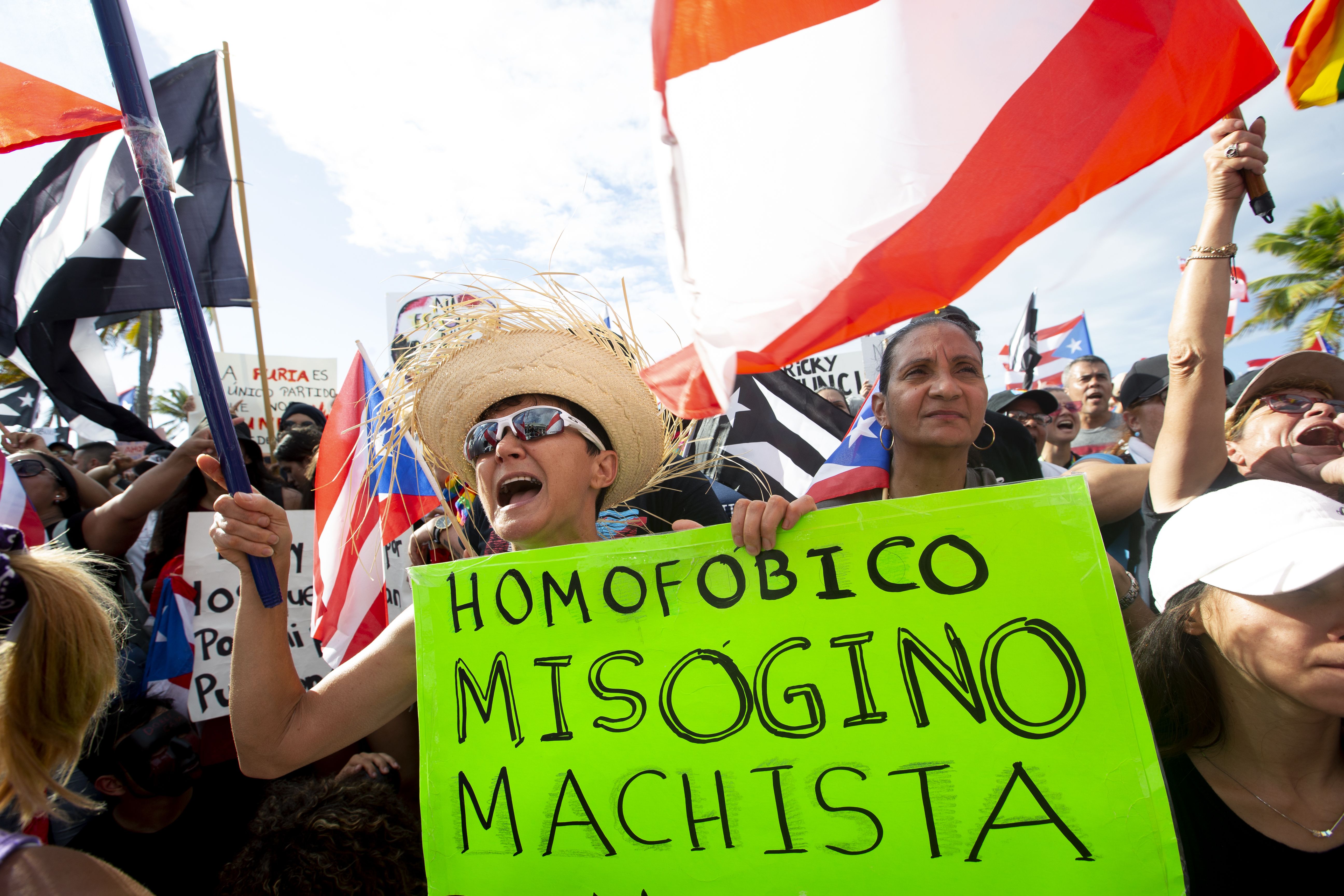 مظاهرات بورتوريكو
