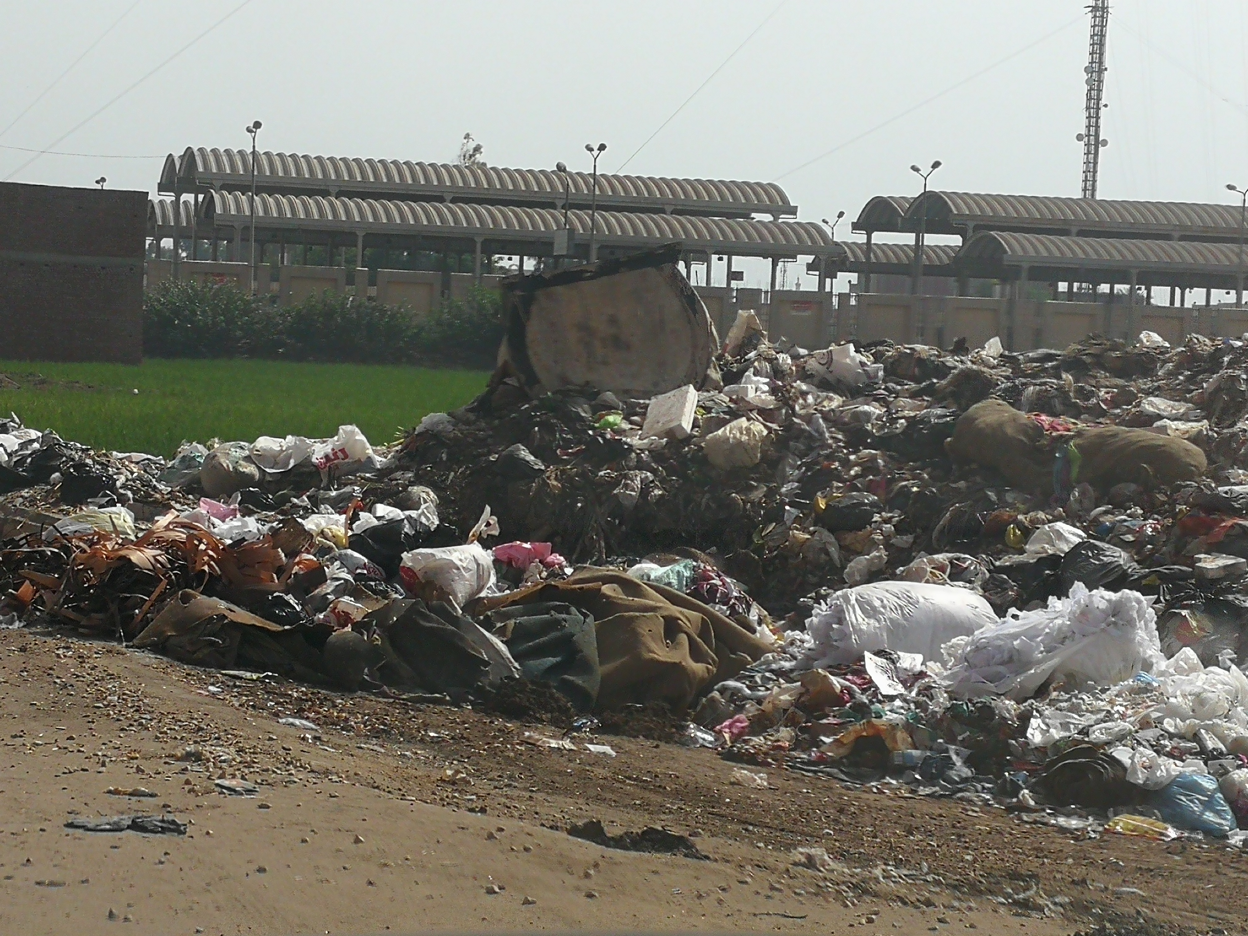 القمامة تحاصر شوارع المحلة (3)