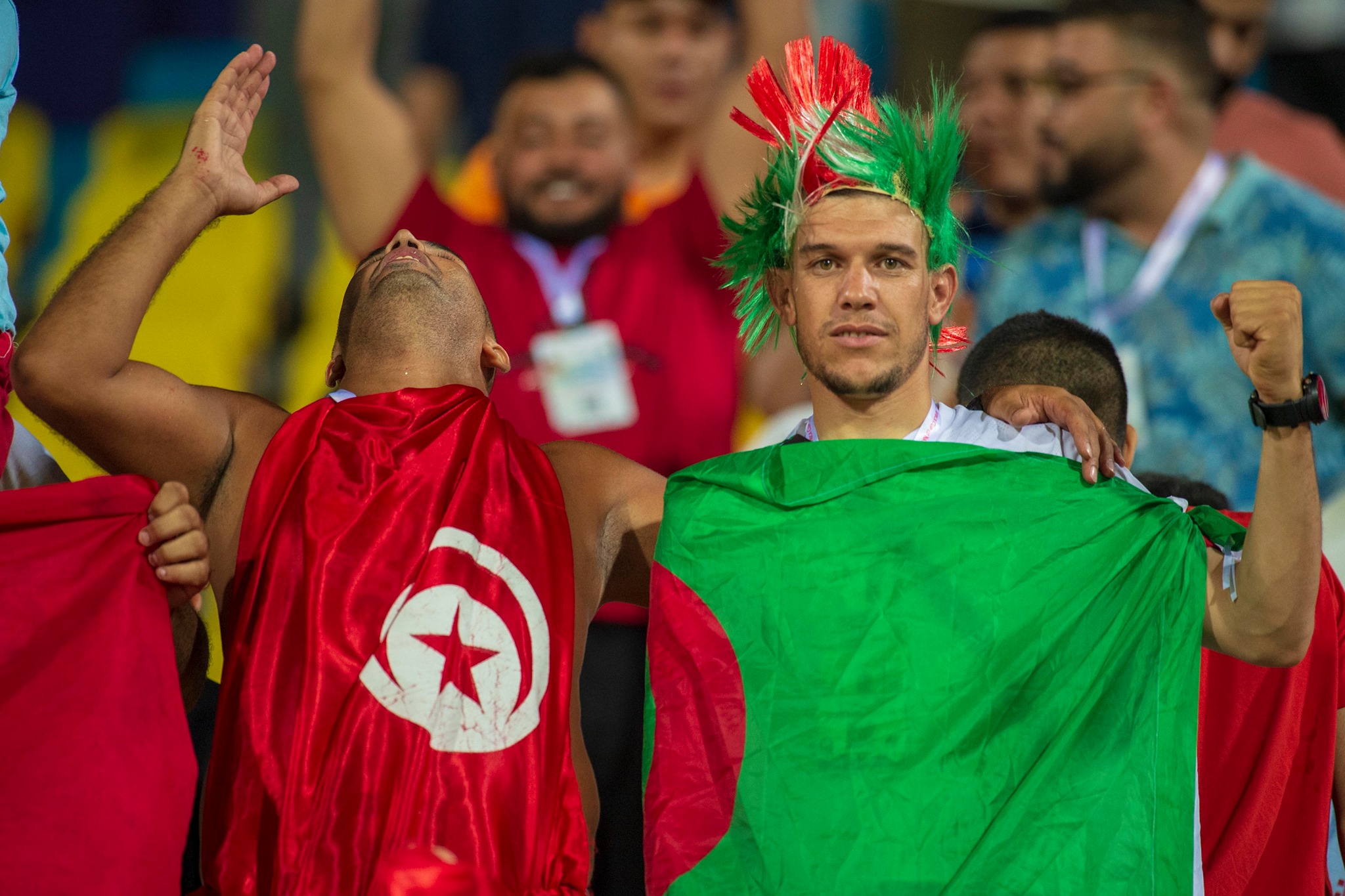 جماهير الجزائر وجماهير تونس