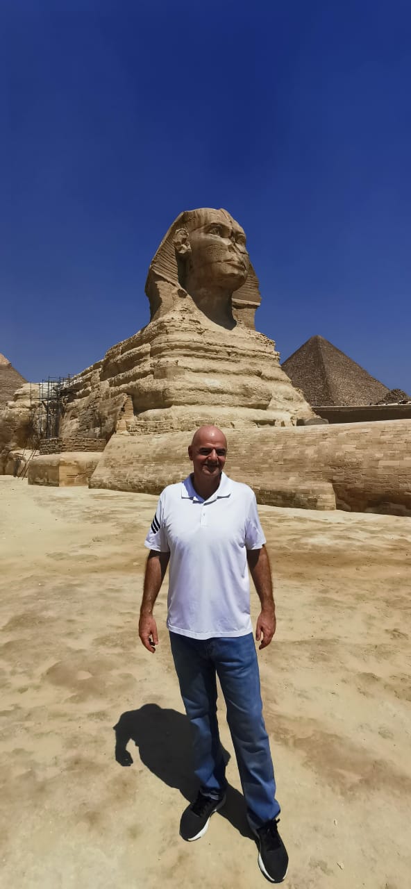 رئيس الفيفا فى الأهرامات (5)