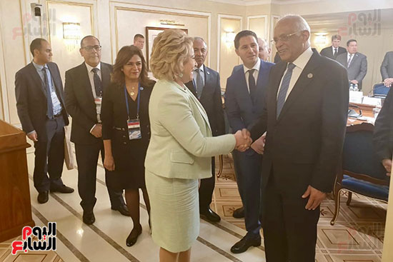 لقاء رئيسا الصداقة البرلمانية المصرية الروسية (1)