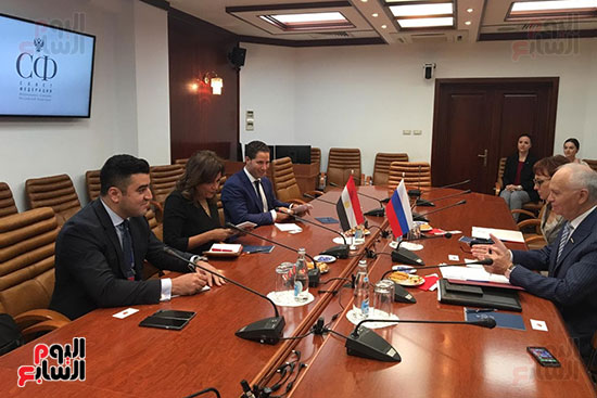 لقاء رئيسا الصداقة البرلمانية المصرية الروسية (4)