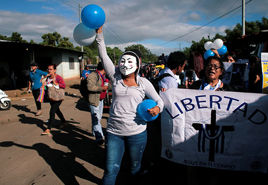 مظاهرات تطالب بإقالة رئيس نيكاراجوا