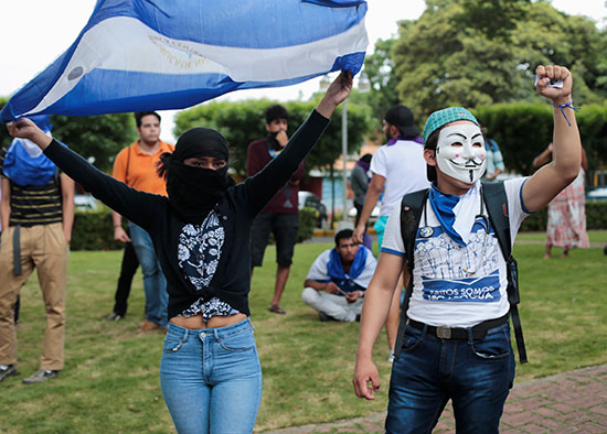 مظاهرات نيكاراجوا