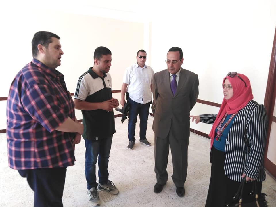 محافظ شمال سيناء يفتتح مدرسة الوادي الرسمية المتميزة للغات (2)