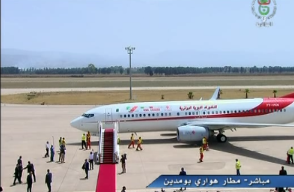 طائرة الجزائر