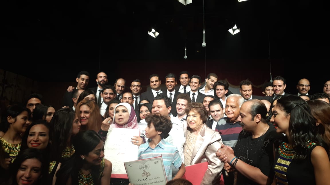مسرحية سينما مصر بحضور سميحة ايوب ومديحة حمدي