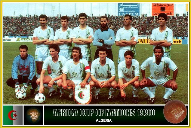 منتخب الجزائر المتوج بلقب 1990