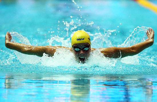 بطولة العالم الثامنة عشر للسباحة (1)