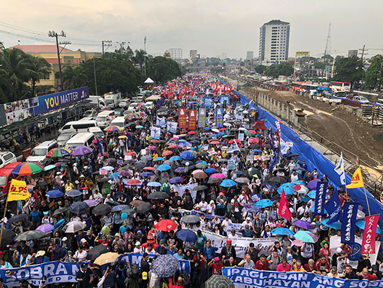 مظاهرات الفلبين