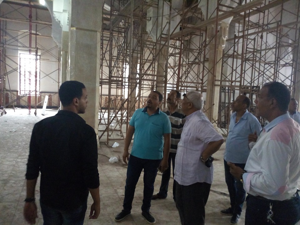5- استكمال الاعمال لترميم مسجد ابراهيم الدسوقي