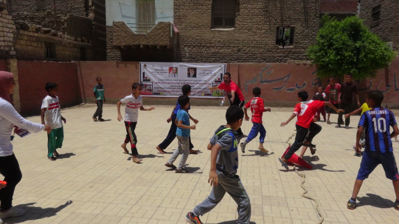 قوافل رياضية بجامعة المنيا (12)