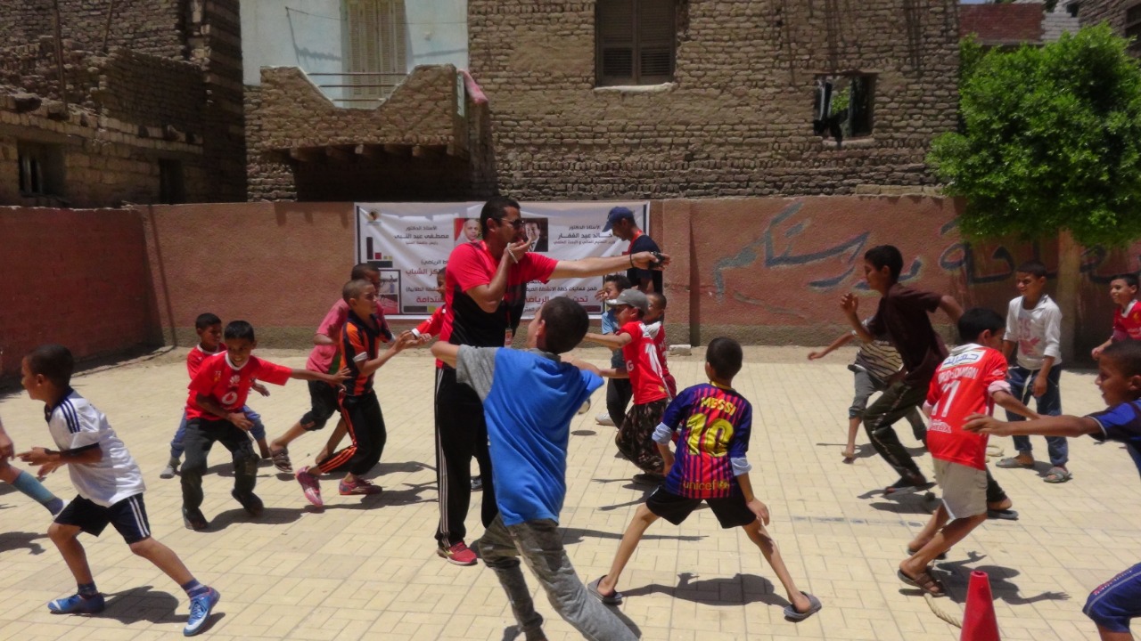 قوافل رياضية بجامعة المنيا (6)