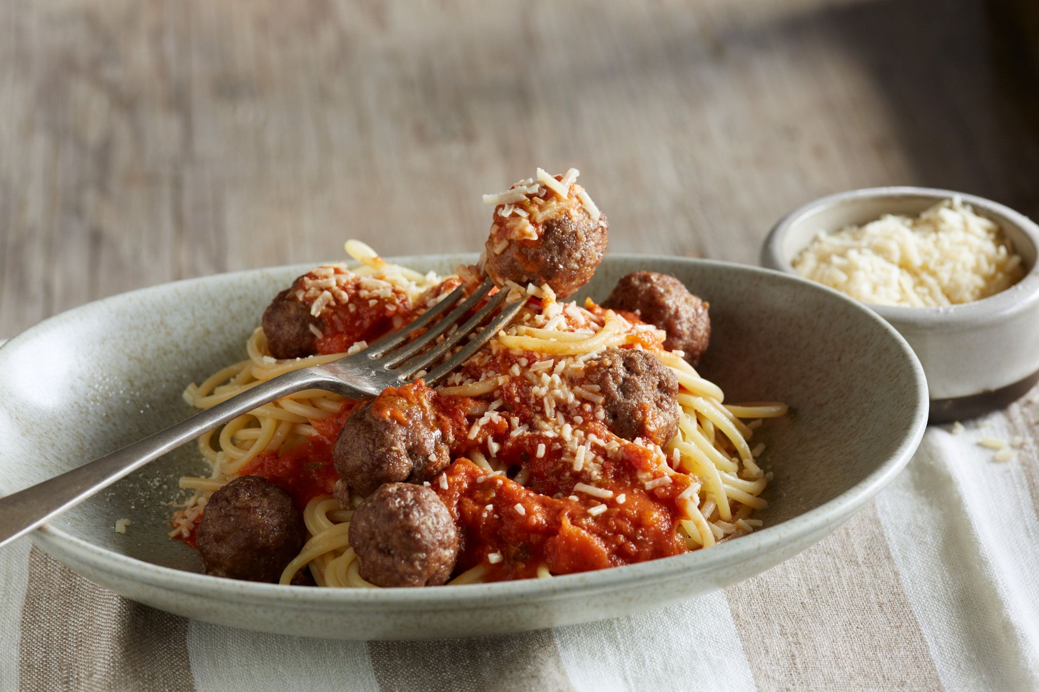 Savoury Spaghetti With Meatballs 2