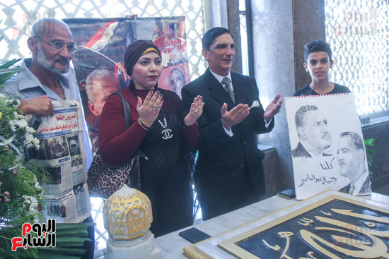 ذكرى ثورة 23 يوليو بزيارة ضريح الزعيم الراحل جمال عبد الناصر (17)