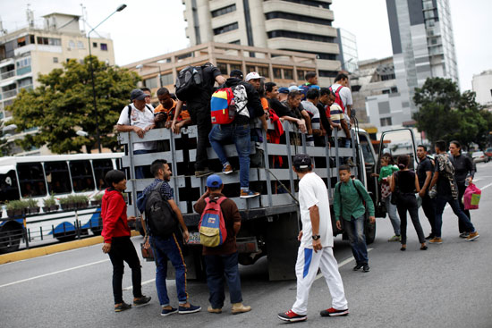 تكدس العشرات فى فنزويلا