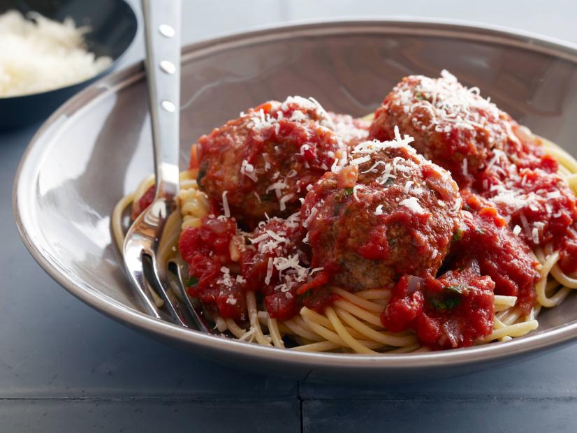 Savoury Spaghetti With Meatballs 1