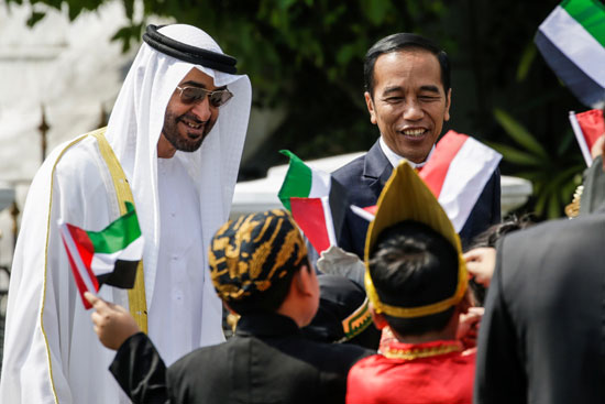  استقبال حافل لولى عهد أبو ظبى فى إندونيسيا (8)